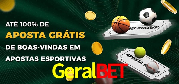 Geralbet Ate 100% de Aposta Gratis